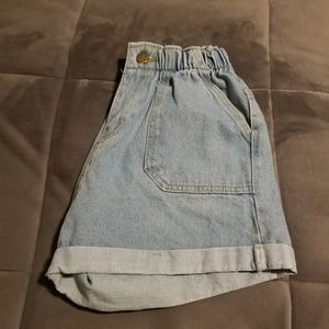 Vintage Shorts - Vintage elastic waist denim shorts! Vintage Shorts - Vintage elastic waist denim shorts!